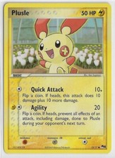 POKEMON TCG NINTENDO POP *Series 1* NM Common PROMO #13/17 PLUSLE #S5U-4D8-53F