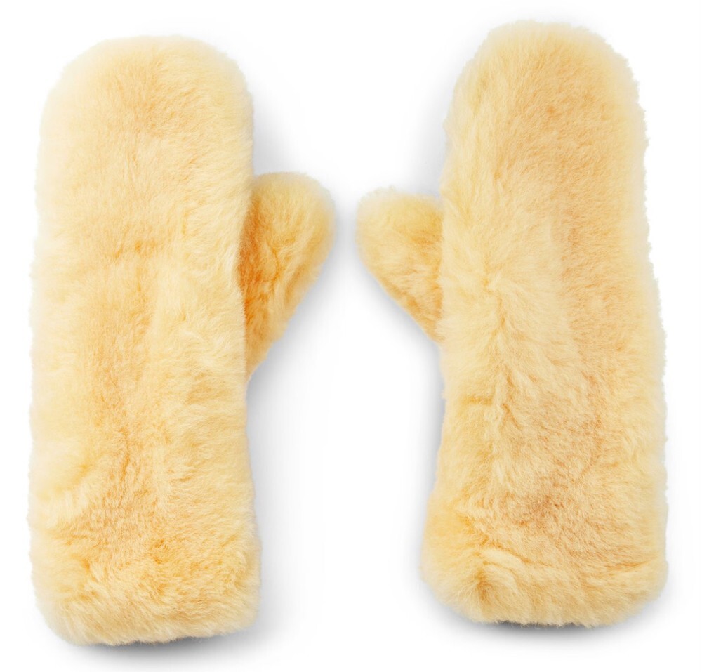 ПЕРЧАТКИ BOTTEGA VENETA GUANTI DONNA TEDDY MITTENS СДЕЛАНО В ИТАЛИИ 6522223V0049316 79690₽