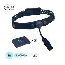ENT Dental Surgical Medical 8W LED Headlight Light Wireless Rechargeable Battery