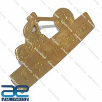 Individuelle Horse Back Choppers Messing Abzeichen Emblem FüR Vintage Bikes @Uk
