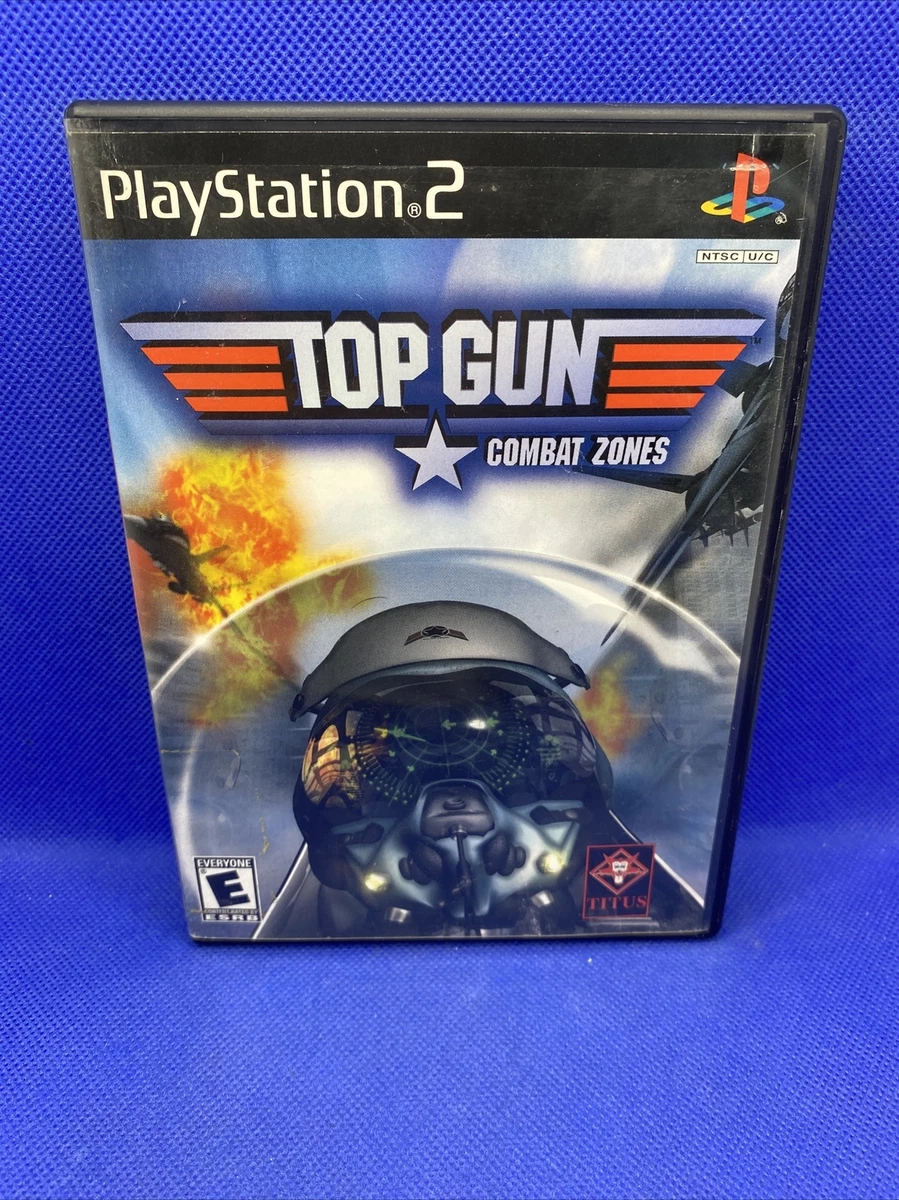 Top Gun Combat Zones Sony Playstation 2 2001 PS2 Tested eBay