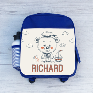 baby personalised backpack