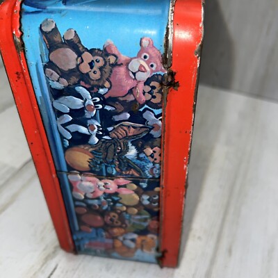 Vintage 1984 Gremlins Metal Lunch Box Warner Brothers Aladdin W