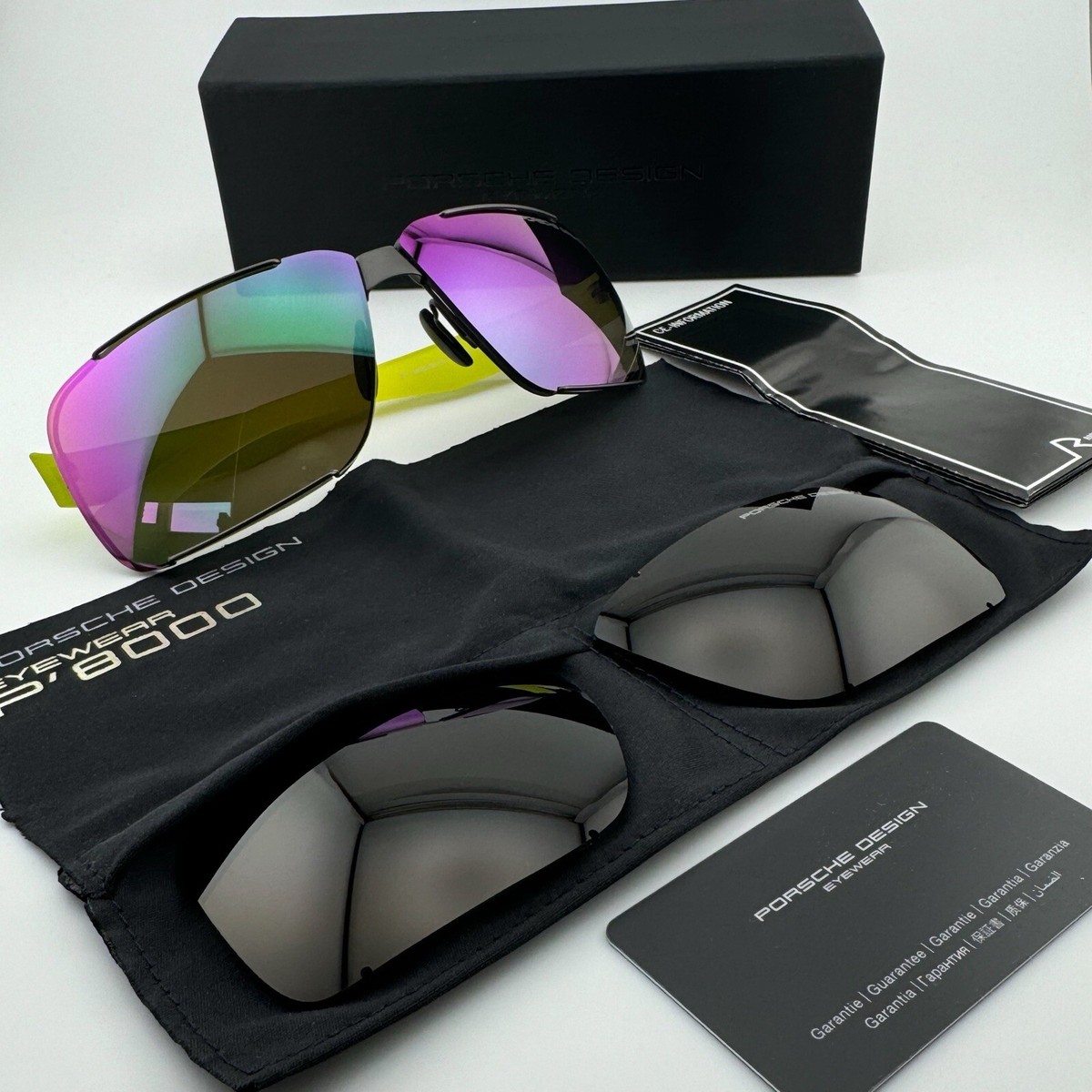 NEW RARE Porsche Design P 8580 Sunglasses - Porsche Design Eyewear 