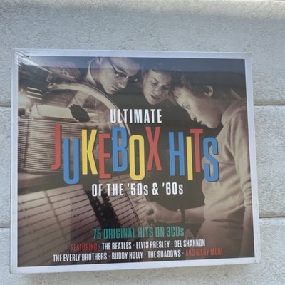 Ultimate Jukebox Hits 50s 60s 3-CD Box Set Compilation Beatles Elvis One Day Mu 