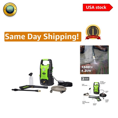 #ad #ad Powerful 1500 PSI Electric Pressure Washer Ideal for Windows Patios and More $265.99