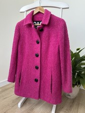 Vintage Dolce & Gabbana Pink Tweed Glamour Women’s Coat Jacket Size 42