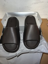 NEW Yeezy YS-01 Chocolate Slides Brand New Men s Size 11 With Rare Yeezy Box
