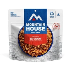 Mountain House Beef Lasagna Freeze Dried Backpacking Camping Food 2Serving FD014