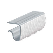 EZ CLIP BY FASTENATION EZCLIP Table Skirt Clip,2 1/2 in L,Clear,PK100 38X910