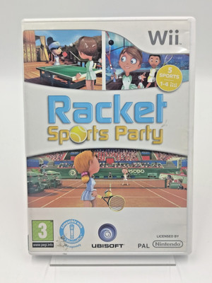 Videospiel Videogame Ubisoft Nintendo Wii Racket Sports Party