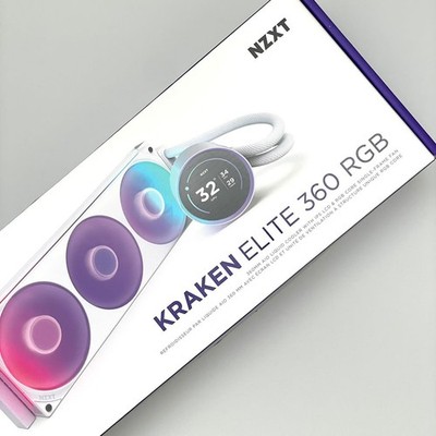 NZXT Kraken Elite 360 RGB AIO with LCD-Display