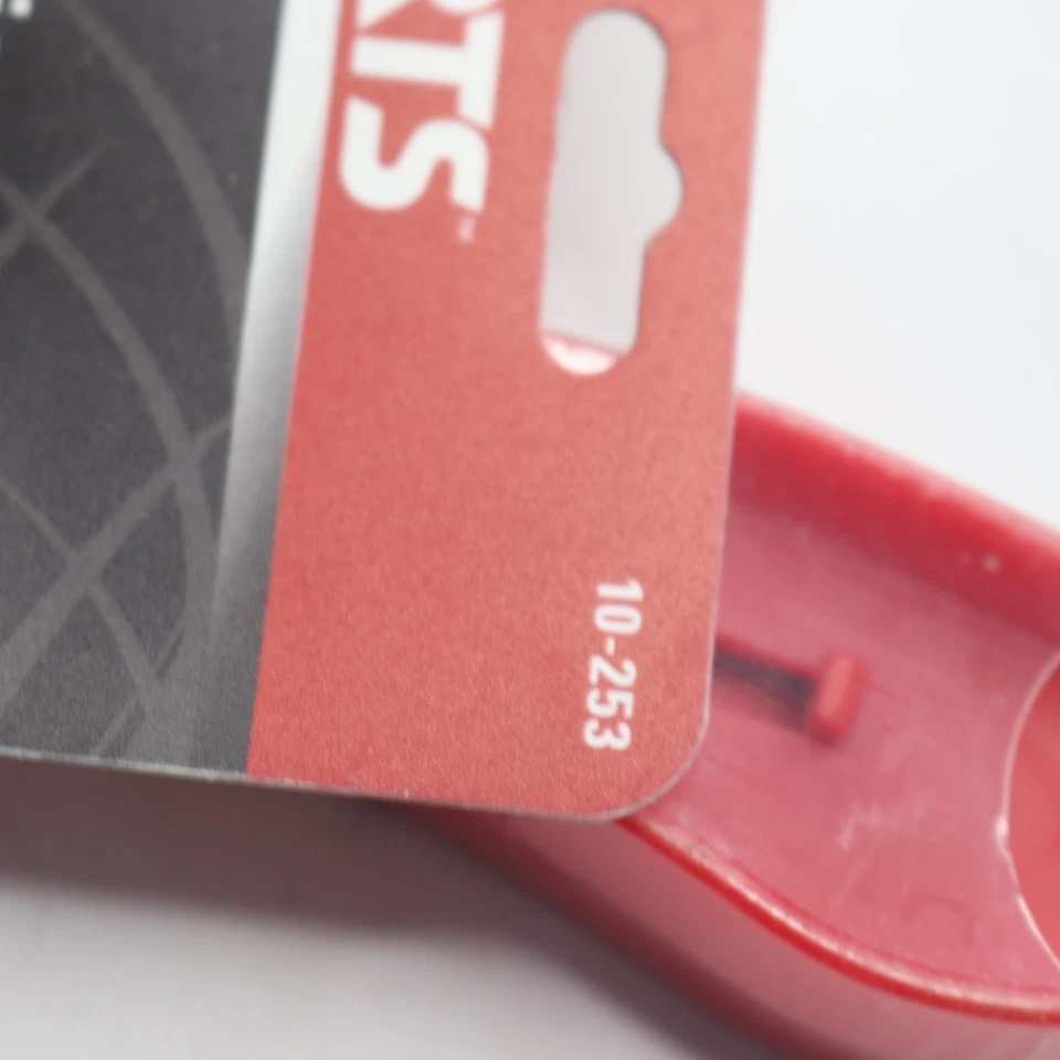 Cuchillo para alfombra Roberts hoja ranurada con protector para pulgar para seguridad rojo 7-1/4" Foto 4 de 4