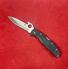 Early Spyderco C10GYW Endura 4 with Emerson Wave Patent Mark