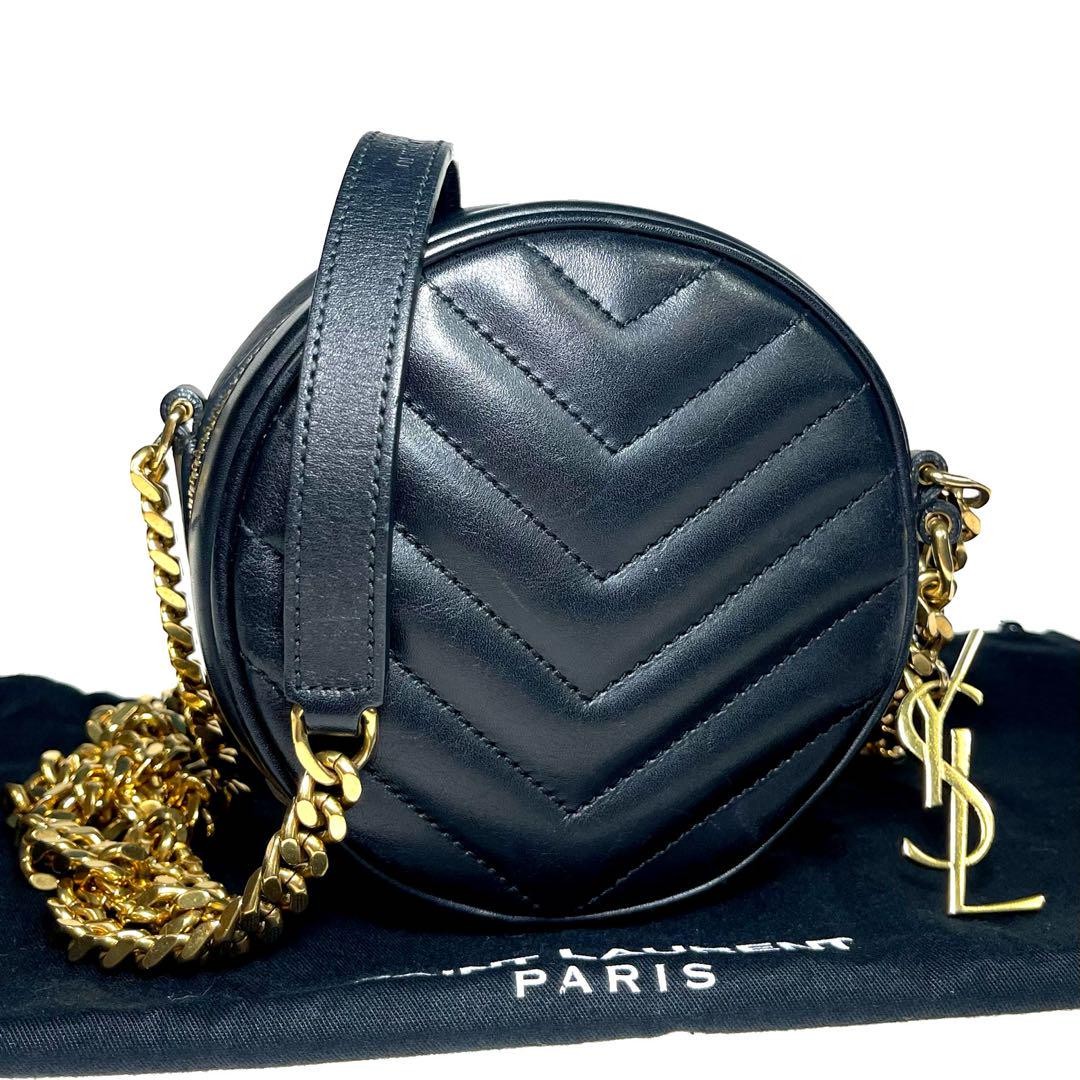 Saint Laurent Cassandra Chain Shoulder Bag in Leather with Crossbody Strap A789  