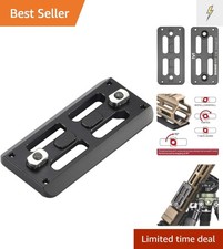 Lightweight Arca Dovetail Rail for M-LOK System Quick-Release Tripod Adapter