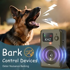 Ultrasonic Anti Barking Device for Dogs Bark Control Deterrent Indoor Outdoor