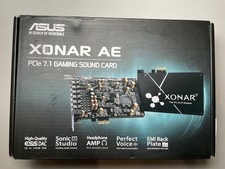 ASUS XONAR AE 7.1 Gaming Sound Card w Channel 192kHz/24-bit 110dB SNR PCIe
