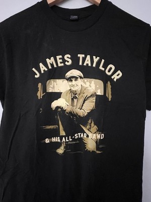 2017 James Taylor And His All Star Band Tour Shirt  M Folk Singer Rock