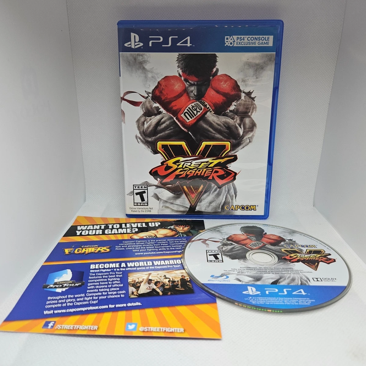 Street Fighter V Hot! Package Sur PS4 – Édition Limitée Japonaise (NTSC-J) – Très Bon état