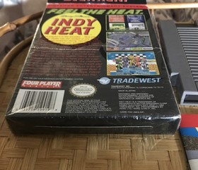 Danny Sullivan's Indy Heat (Nintendo NES) Really Good Condition!