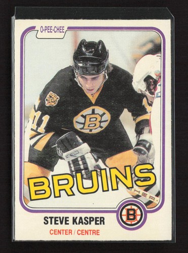 Steve Kasper #4 card
