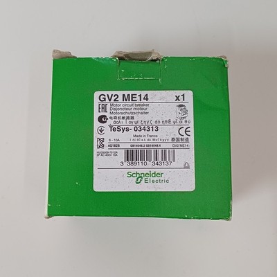 Schneider Electric GV2ME14 TeSys Motor Circuit Breaker 6 10A 3P New