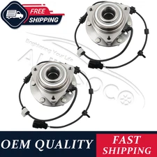 2PCS Quick ASSY Front Wheel Hub Bearing Unit For Isuzu Ascender 2003-2008 6-Lug