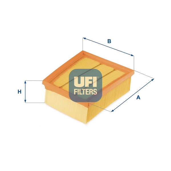 UFI Luftfilter 30.712.00 Filtereinsatz FüR K9A ScÉNic Espace B9A Renault Megane-image