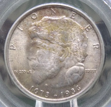 1950-S 50C Booker T. Washington (Regular Strike) Silver