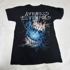 Avenged Sevenfold 2010 T Shirt Its Your F king Nightmare Black Tee Size S