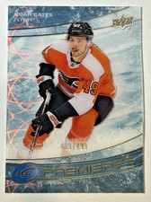 2022-23 Upper Deck Ice Premieres Clear Cut Rookie 489/999 #228 - Noah Cates