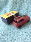Matchbox Lesney #9C-1 1959 Merryweather Marquis Fire Engine BPW w/Original D Box
