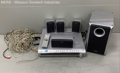 Sony DVD Home theater System DAV-DX150 With Speakers, Cabling