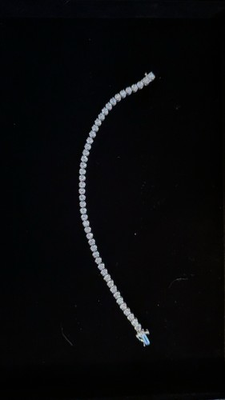 #ad #ad 1 CTW G Vs1 Diamond Tennis Bracelet Round Cut Lab Grown Sterling Silver 7#x27;#x27; $400.00