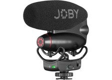 Joby Wavo Pro DS On-Camera Shotgun Microphone Black/Red