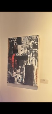 ''Dusk'' An Original Mixed Media Abstract Artwork By Jason J Antonic