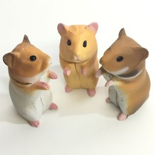 Choco Egg Mini Figure Golden Hamster Set of  3 Kaiyodo Furuta Japan