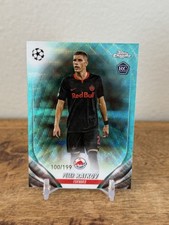 2023-24 Topps Chrome UEFA Aqua Wave /199 Petar Ratkov #153