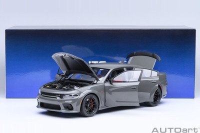 DODGE CHARGER SCAT PACK WIDEBODY DESTROYER GRAY 1/18 MODEL CAR BY