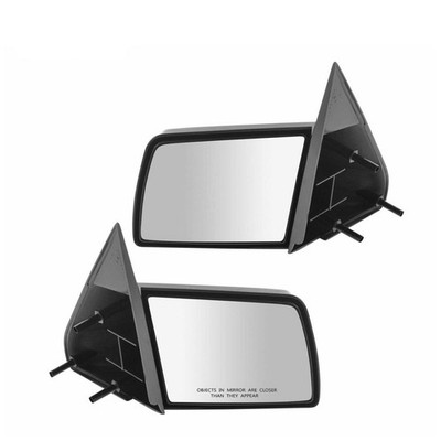 2pcs L&R Paint to Match Manual Door Mirror C/K 1500/2500/3500 88-99 Non-Folding