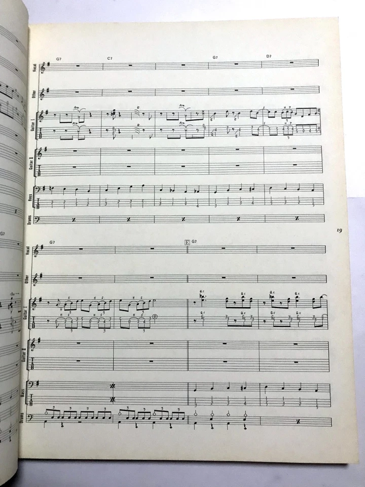 STRAY CATS RANT N' RAVE BANDA PARTITURA JAPÓN GUITARRA TAB Foto 3 de 4