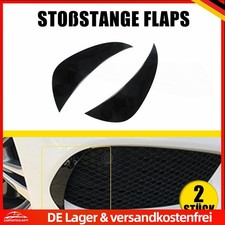 FRONT SPOILER STO&szlig;STANGE AERO FLAPS FLICS FLOSSE F&Uuml;R MERCEDES C-Klasse W205 C205