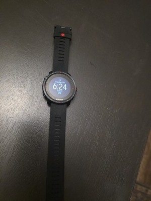 Polar Grit X Pro GPS Watch - Black DLC With  Charging Cable