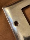 Salvaged Brushed steel LEGRAND Light Switch Cover P&S 430 (Decora) — photo 6