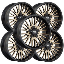 Set Of 5 Rock Forged Ff55 18x9 5x55x135 0mm Bronze Wheels Rims 18 Inch Set Of 5 Rock Forged Ff55 18x9 5x55x135 0mm Bronze Wheels Rims 18 Inch
