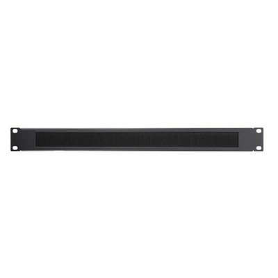 1/2PCS 19'' 1U Rack Mount Network Cable Tidy Brush Panel Bar Disassembled