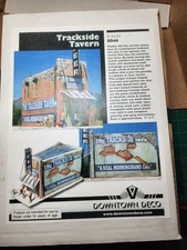 O Scale On30 Downtown Deco Tracksude Tavern Kit #dd46