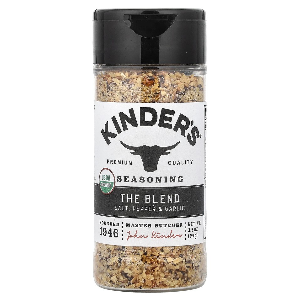 Seasoning, The Blend, Salt, Pepper & Garlic, 3.5 oz (99 g)