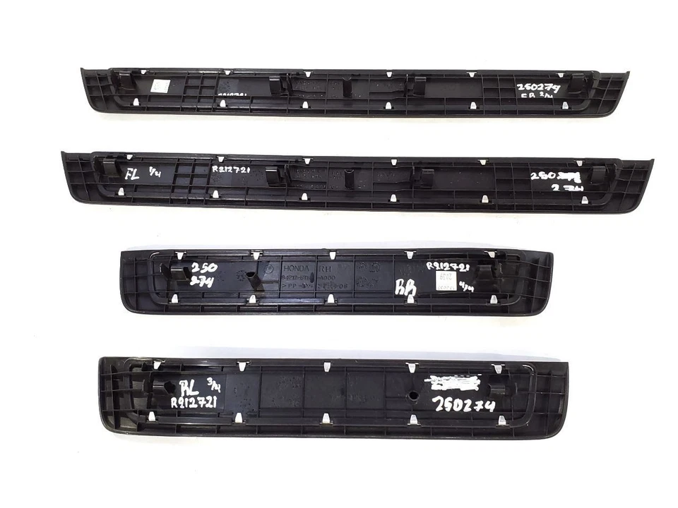 Acura RDX 2014 OEM FWD conjunto de 4 puertas umbral rasguños menores  Foto 2 de 4